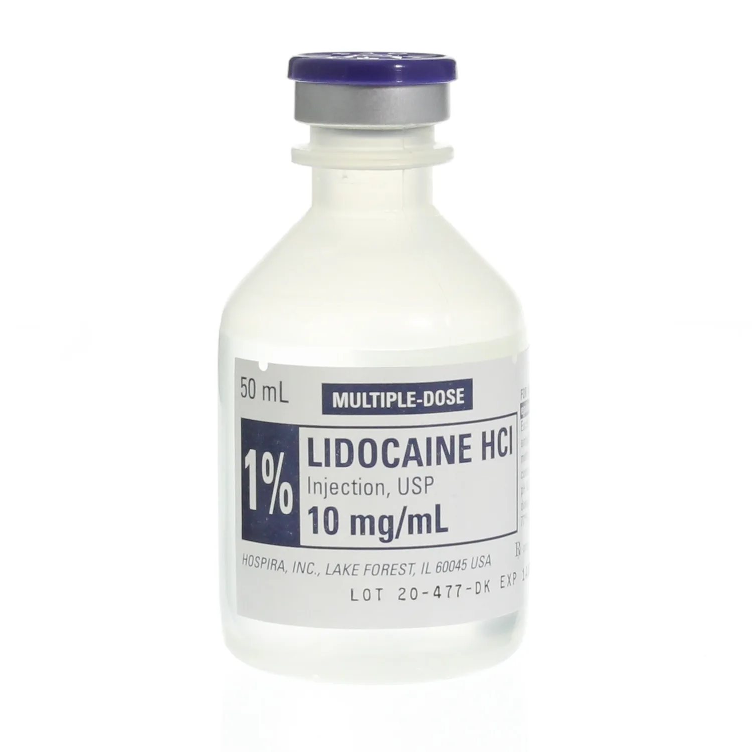 Lidocaine 1% 50ml MDV
